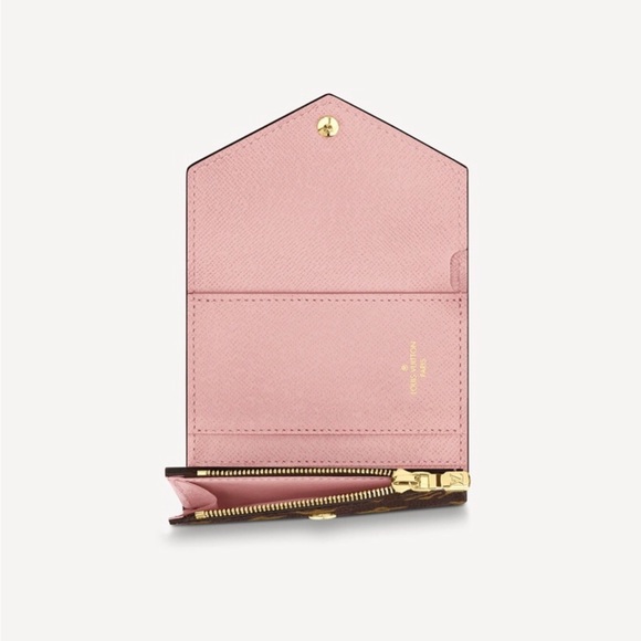 ⚡️FLASH SALE!✨LOUIS VUITTON Monogram Portefeuille Zoe Compact Wallet Pink M62933 - Picture 6 of 12